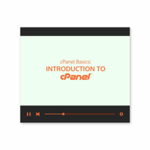 cPanel Basics: Introduction to cPanel